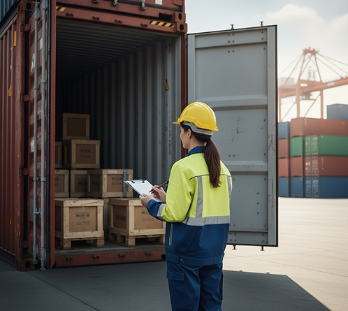 Inspección en China